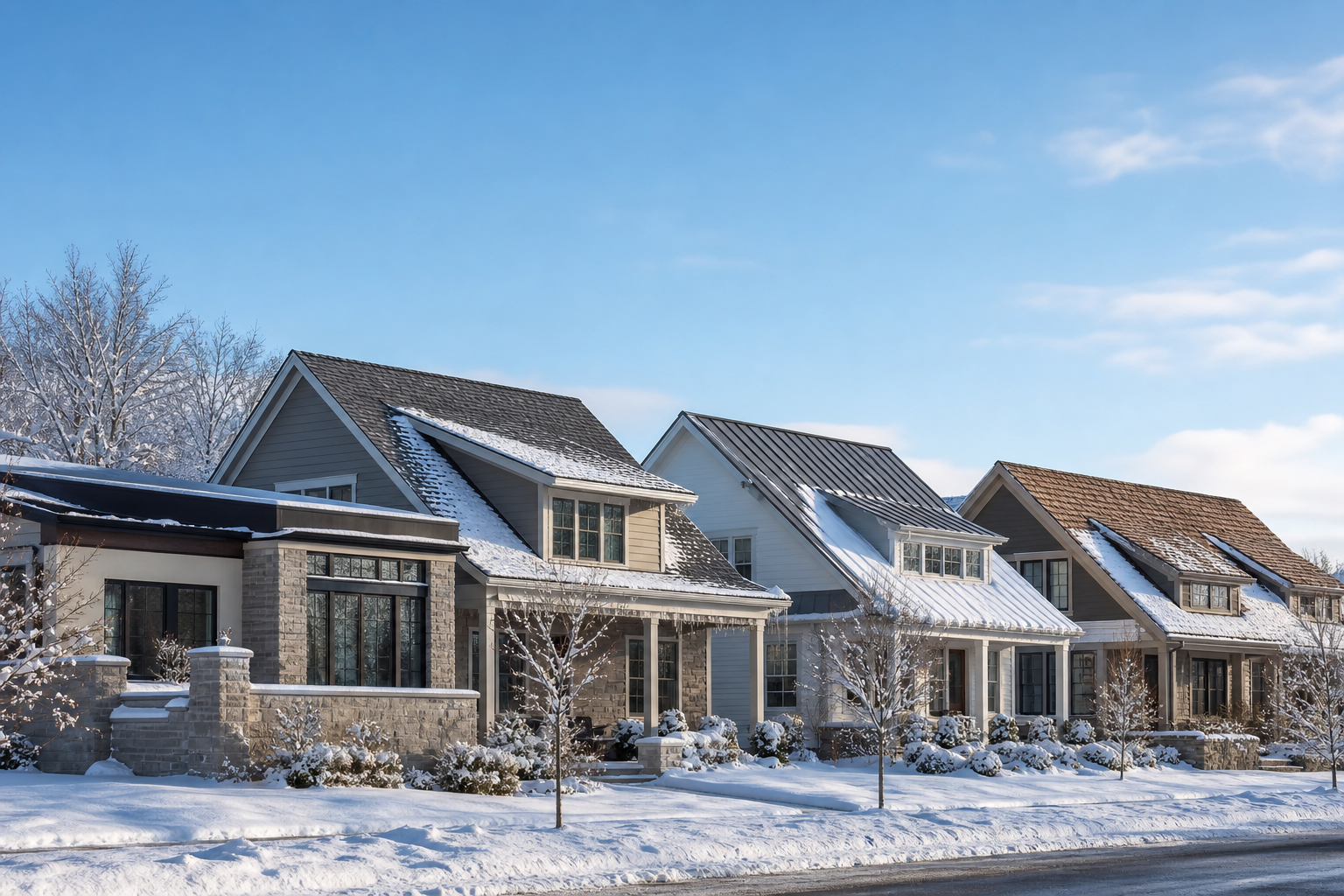 The Top Roofing Materials for Chilly State College