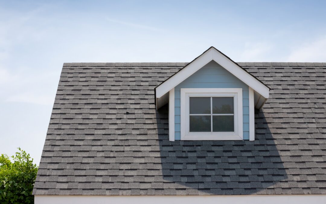 brown roof shingles