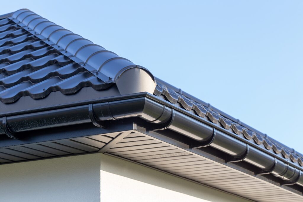 black gutter