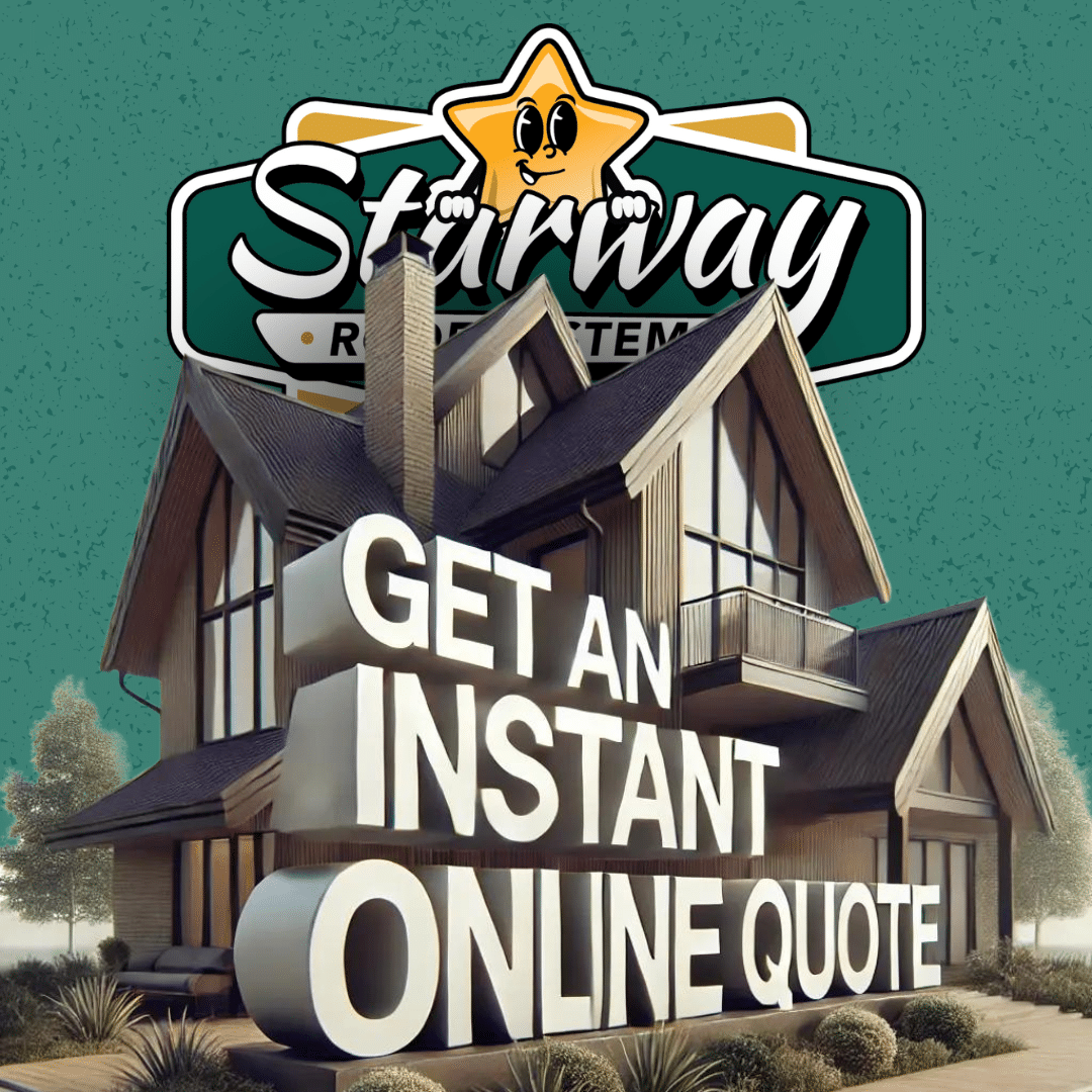 A person installing gutter guards